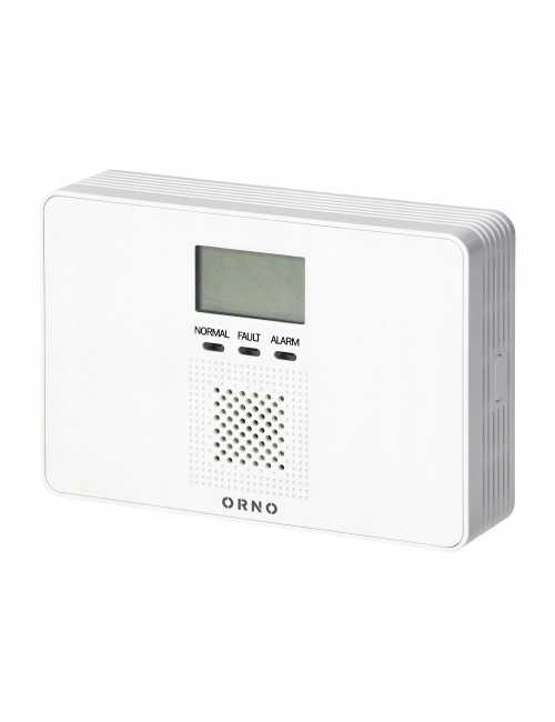 ORNO CZUJNIK TLENKU WĘGLA WYŚWIETLACZ 9V