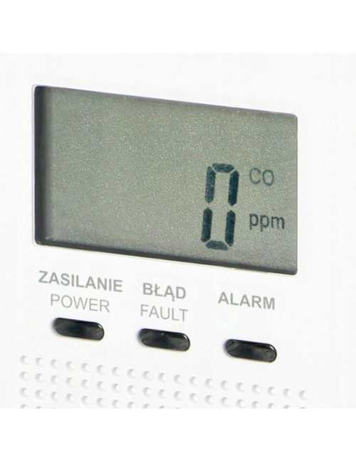 ORNO CZUJNIK TLENKU WĘGLA WYŚWIETLACZ 9V