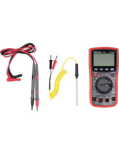 YATO MIERNIK CYFROWY TRUE RMS LCD YT-730893