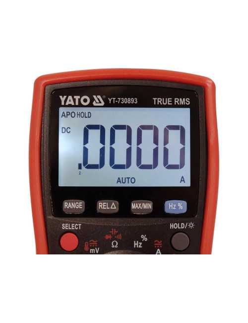YATO MIERNIK CYFROWY TRUE RMS LCD YT-730893