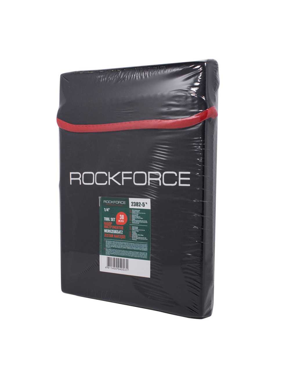 ROCKFORCE ZESTAW KLUCZY 1 4" 38el.