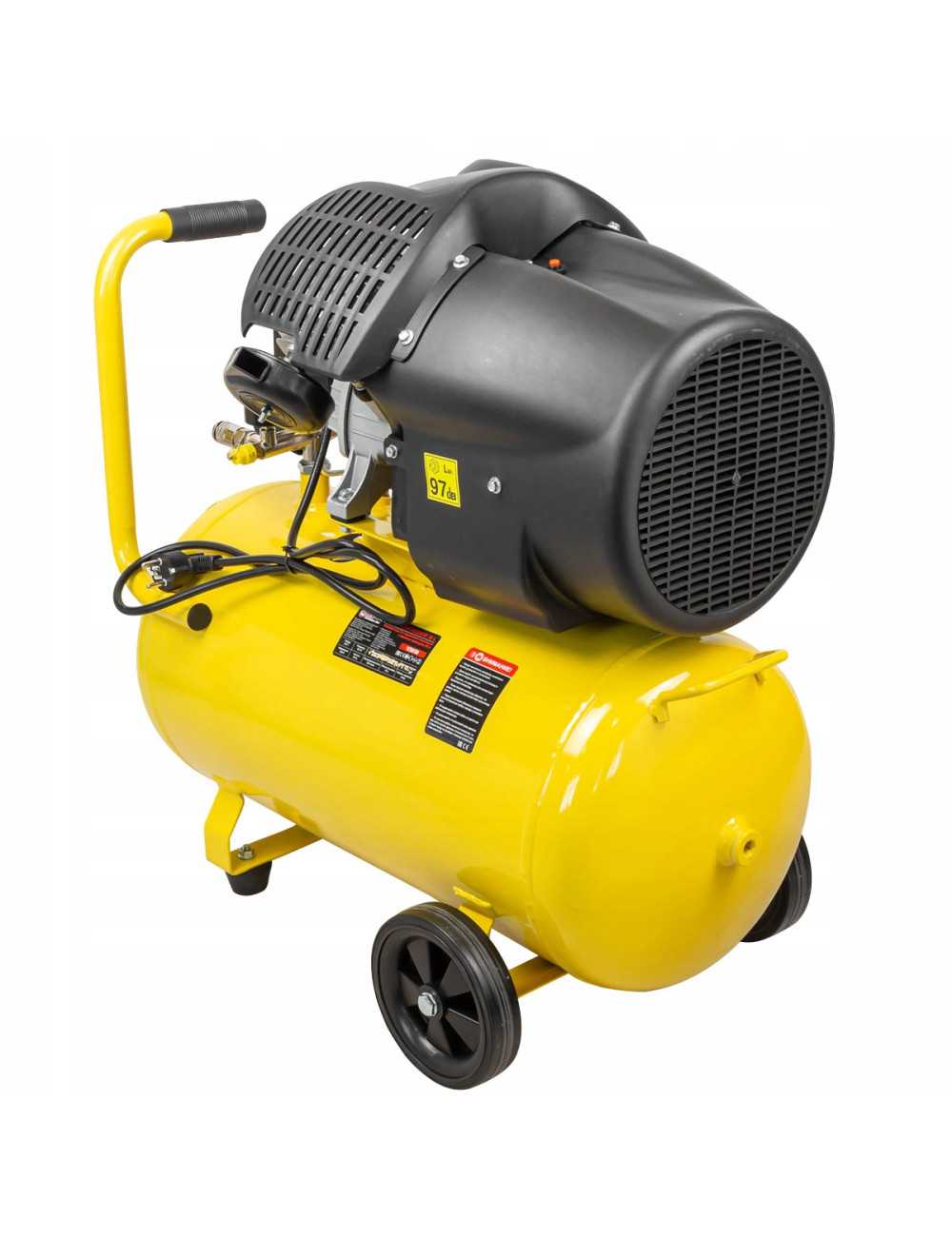 SPRĘŻARKA 50l 2-TŁOKOWA 2,2KW 8BAR 230V  FORCEKRAFT