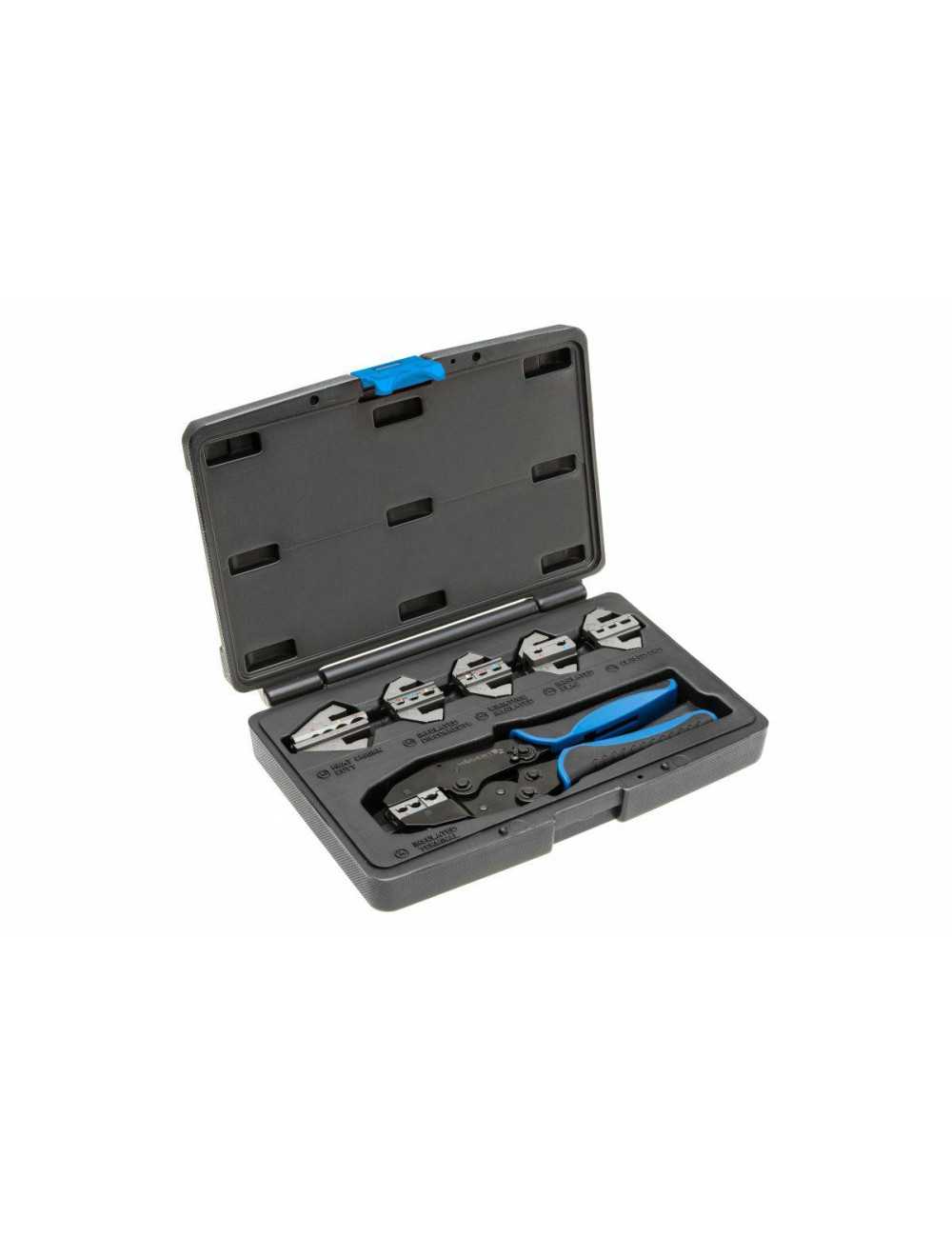 SZCZYPCE HOEGERT DO ZACISKANIA Z WYMIENNYMI SZCZĘKAMI  6szt.