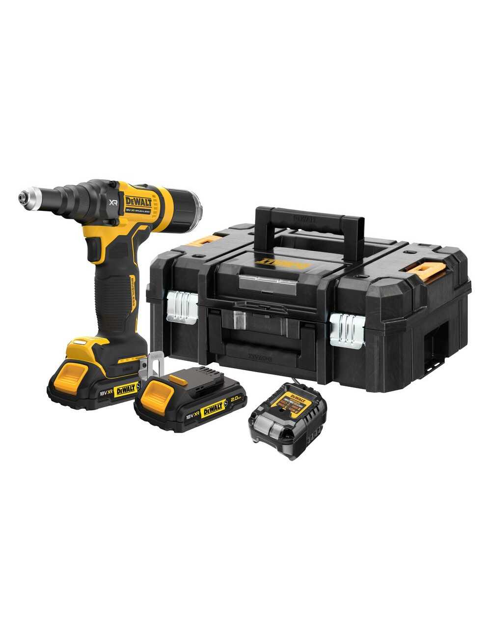 PROFESJONALNA AKUMULATOROWA NITOWNICA NITÓW ZRYWALNYCH DEWALT DCF403D2GT QW