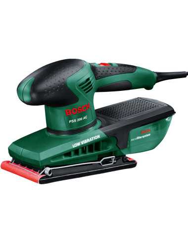 BOSCH SZLIFIERKA OSCYLACYJNA PSS 200 AC 200W 93x230mm