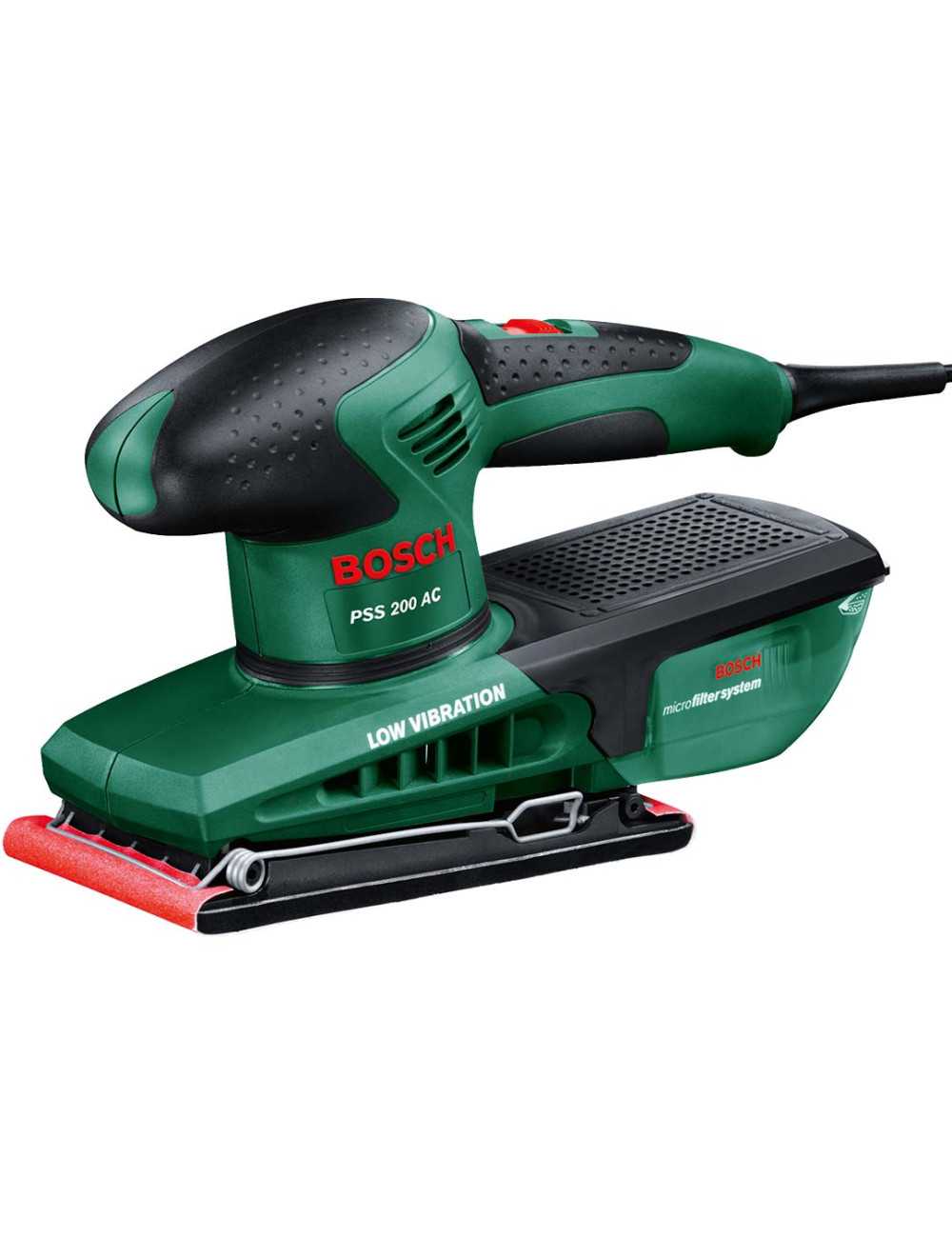 BOSCH SZLIFIERKA OSCYLACYJNA PSS 200 AC 200W 93x230mm