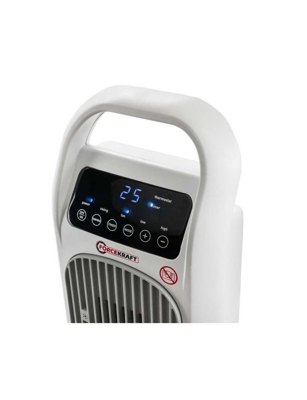 TERMOWENTYLATOR 2-F Z PILOTEM 2200W FORCEKRAFT