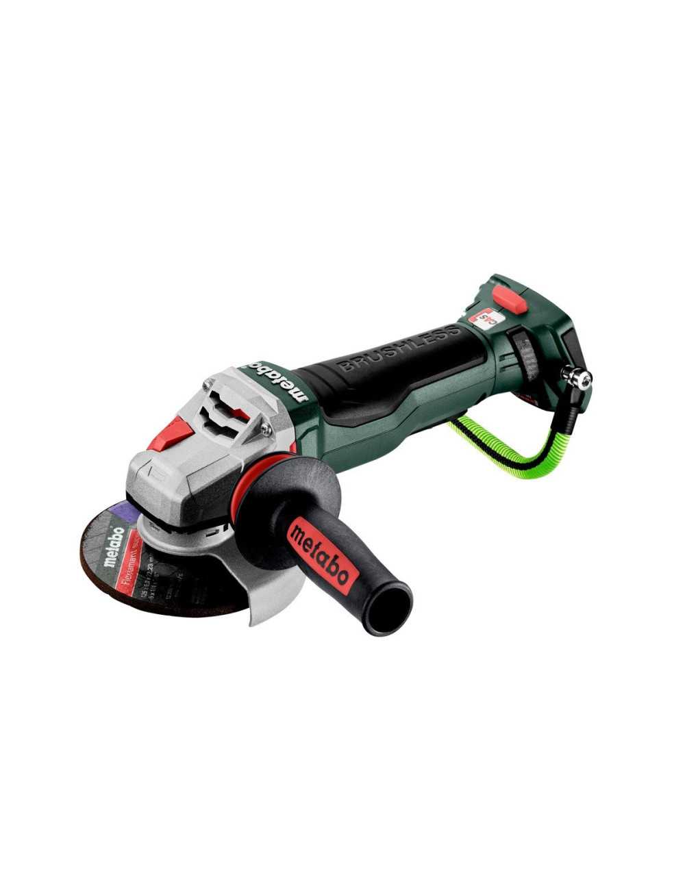 METABO SZLIFIERKA KĄTOWA WPBA 18 LTX BL 15-125 QUICK DS CARCASS METABOX