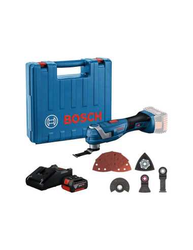 Narzędzie wielofunkcyjne Bosch GOP 185-LI zestaw 1 x 4,0Ah