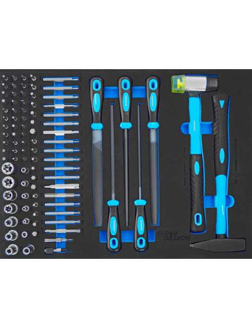 NORTEC WÓZEK NARZĘDZIOWY 7 SZUFLAD 279el.