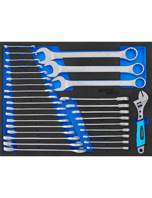 NORTEC WÓZEK NARZĘDZIOWY 7 SZUFLAD 279el.