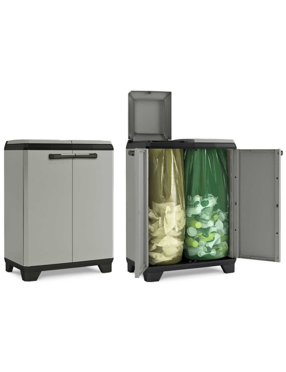 KETER POJEMNIK NA SEGREGACJE ŚMIECI SPLIT PLANET