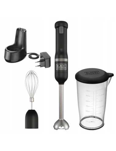 BLACK + DECKER BLENDER BEZPRZEWODOWY 7,2V 2w1 BLACK BCKM1012KB