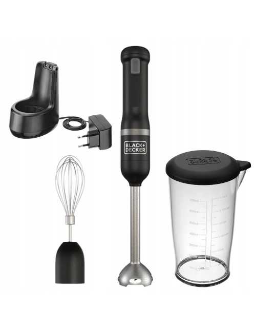 BLACK + DECKER BLENDER BEZPRZEWODOWY 7,2V 2w1 BLACK BCKM1012KB