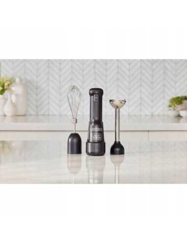 BLACK + DECKER BLENDER BEZPRZEWODOWY 7,2V 2w1 BLACK BCKM1012KB
