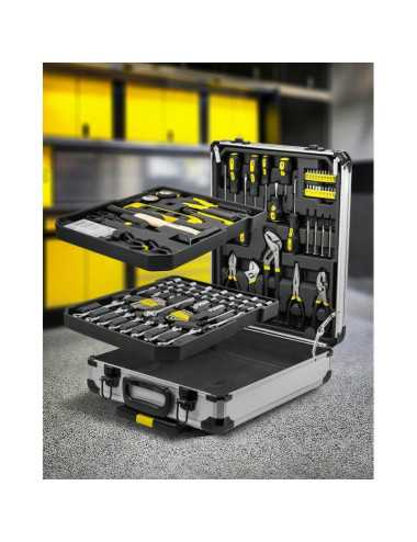 ZESTAW KLUCZY  186el. WALIZKA NA KÓŁKACH  WMC