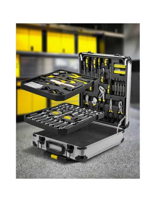 ZESTAW KLUCZY  186el. WALIZKA NA KÓŁKACH  WMC