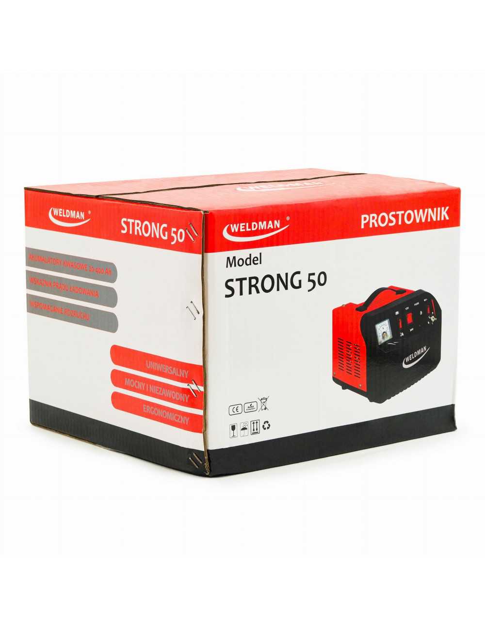 PROSTOWNIK WELDMAN STRONG 50 Z ROZRUCHEM 12V 24V