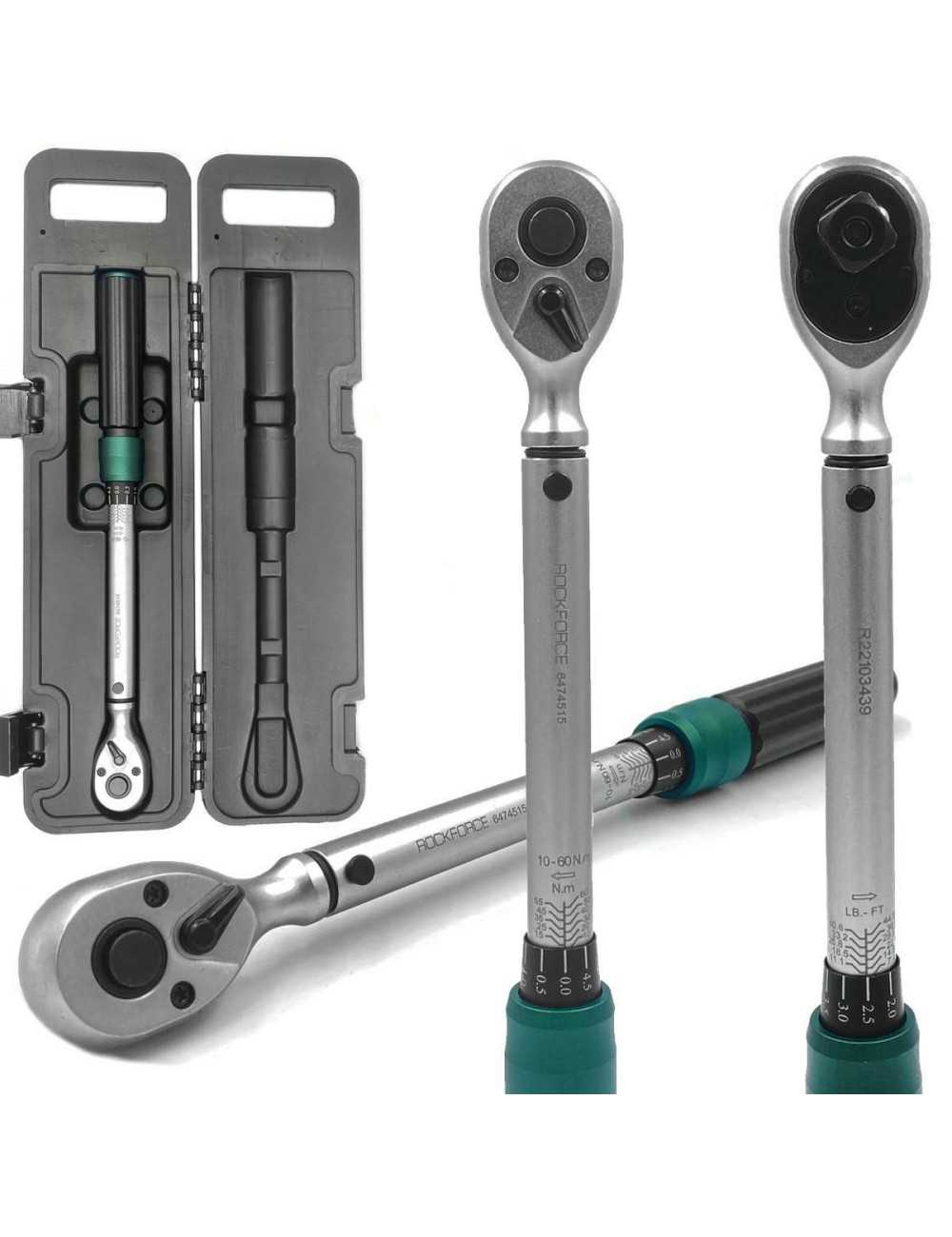 ROCKFORCE KLUCZ DYNAMOMETRYCZNY 1 2" 10- 60Nm PREMIUM