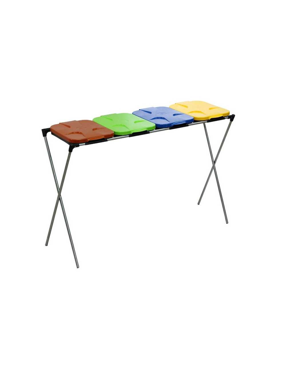 STOJAK KOSZ NA 4 WORKI NA ŚMIECI DO SEGREGACJI GEKO