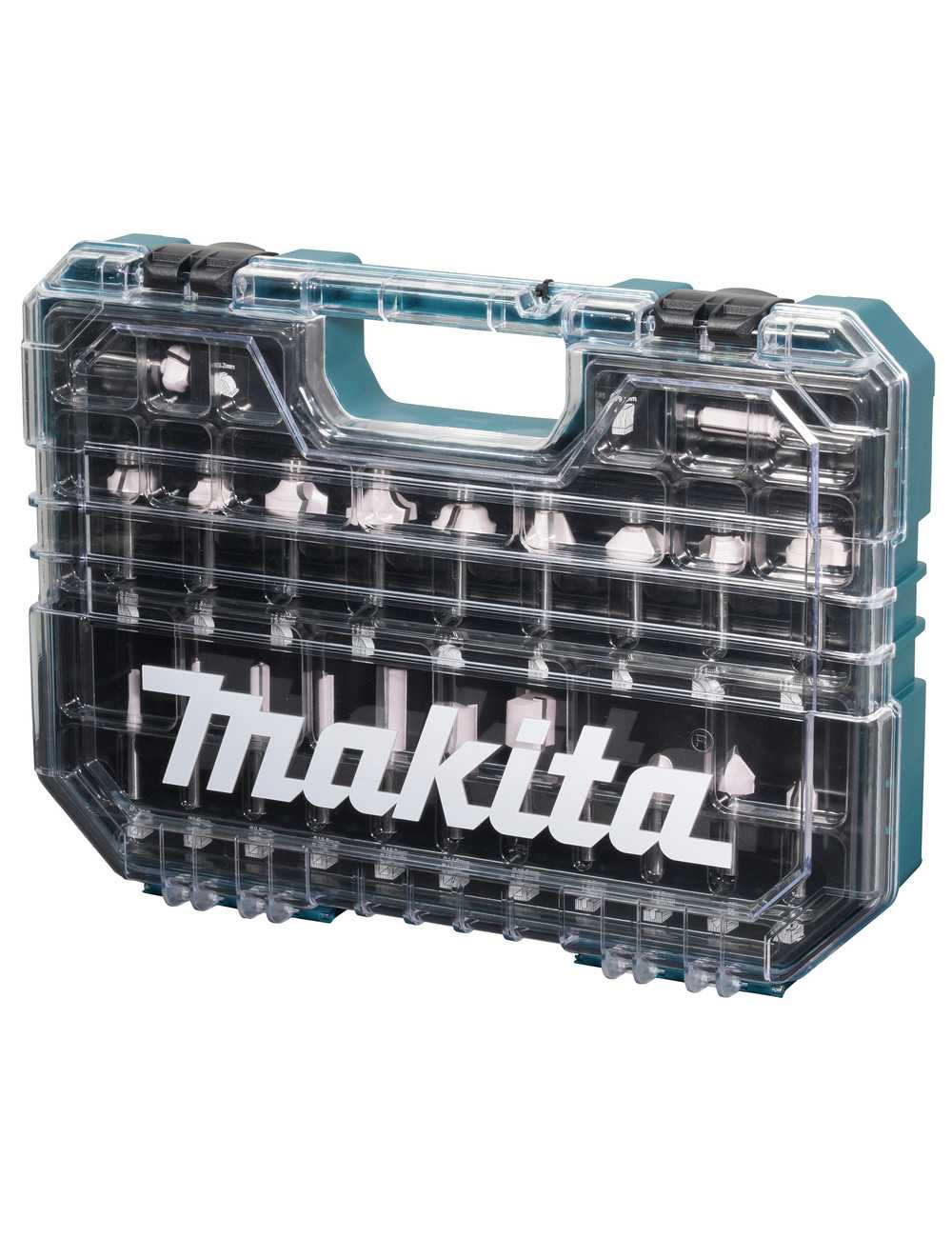 MAKITA ZESTAW FREZÓW 22szt. 6mm UNIWERSALNE