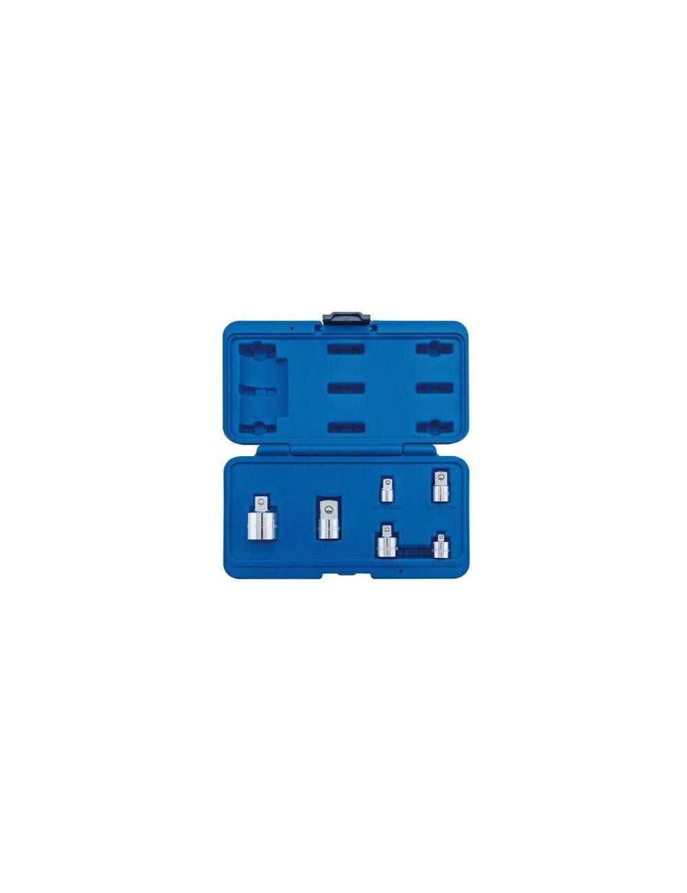 KING TONY ZESTAW ADAPTERÓW I REDUKCJI 1 4"-3 4" 6cz.