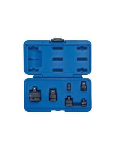 KING TONY ZESTAW ADAPTERÓW I REDUKCJI UDAROWYCH 1 4"-3 4" 6cz.