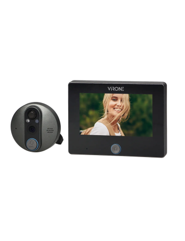 ORNO ELEKTRONICZNY WIZJER DO DRZWI 4,3" TUYA SMART