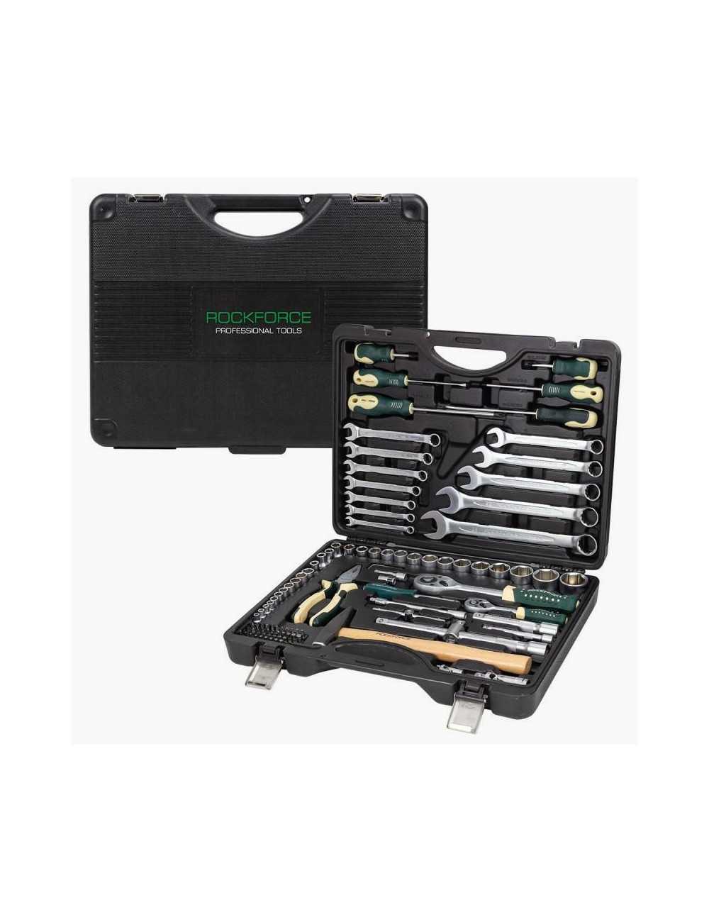 ROCKFORCE ZESTAW KLUCZY 110el. 1 2"  1 4"  RF-41101-5
