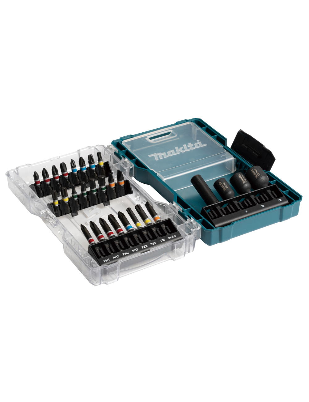 MAKITA ZESTAW BITÓW I KLUCZY NASADOWYCH 28szt.