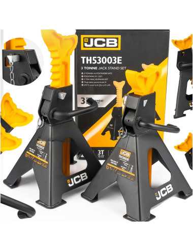 JCB PODSTAWKI KOZIOŁKI KOBYŁKI SAMOCHODOWE 2szt. 3T 303-438mm