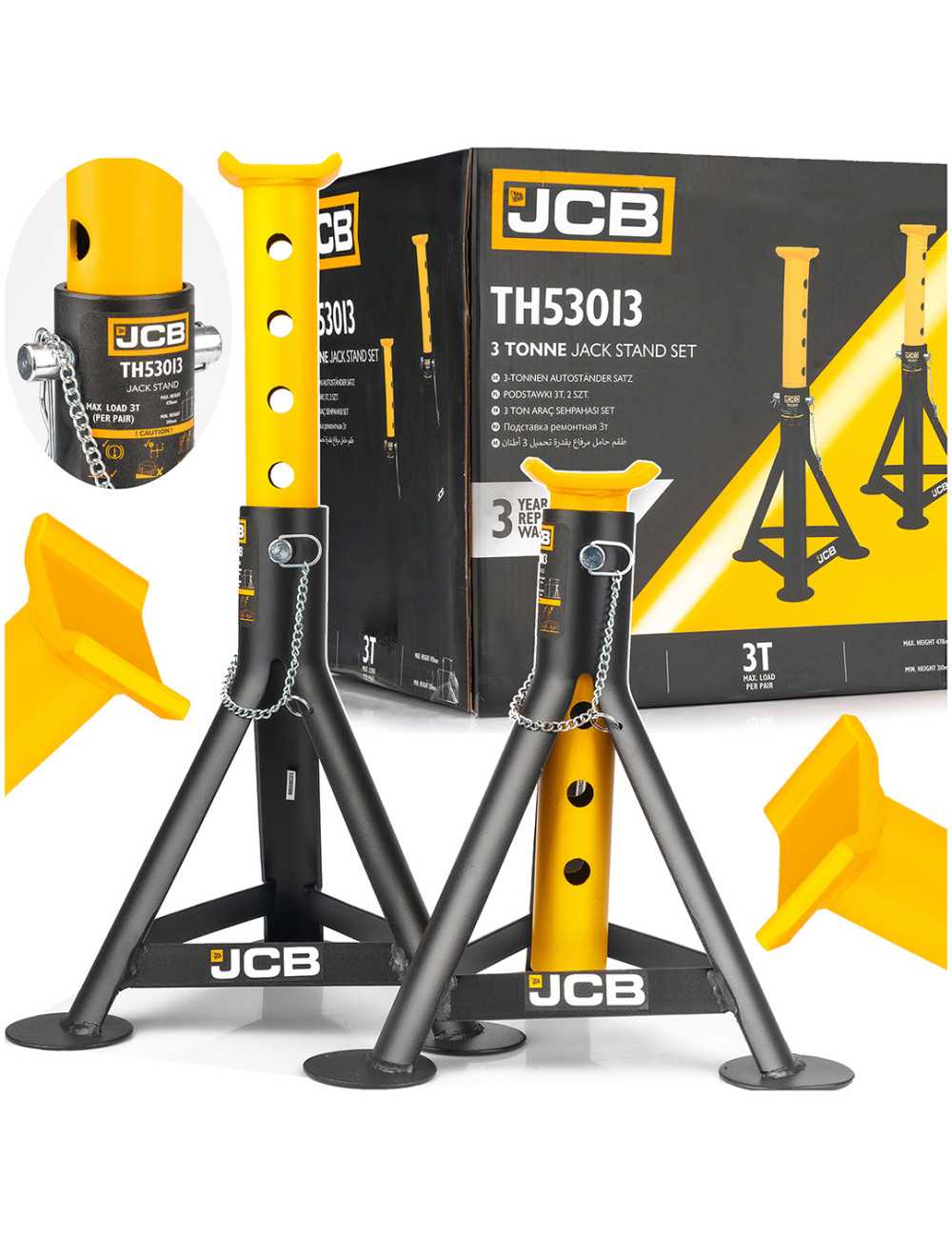 JCB PODSTAWKI KOBYŁKI SAMOCHODOWE 2szt. 3T 310-478mm