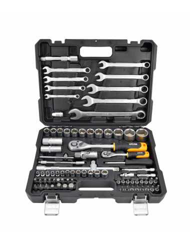 JCB ZESTAW KLUCZY  82el. 1 2" 1 4"