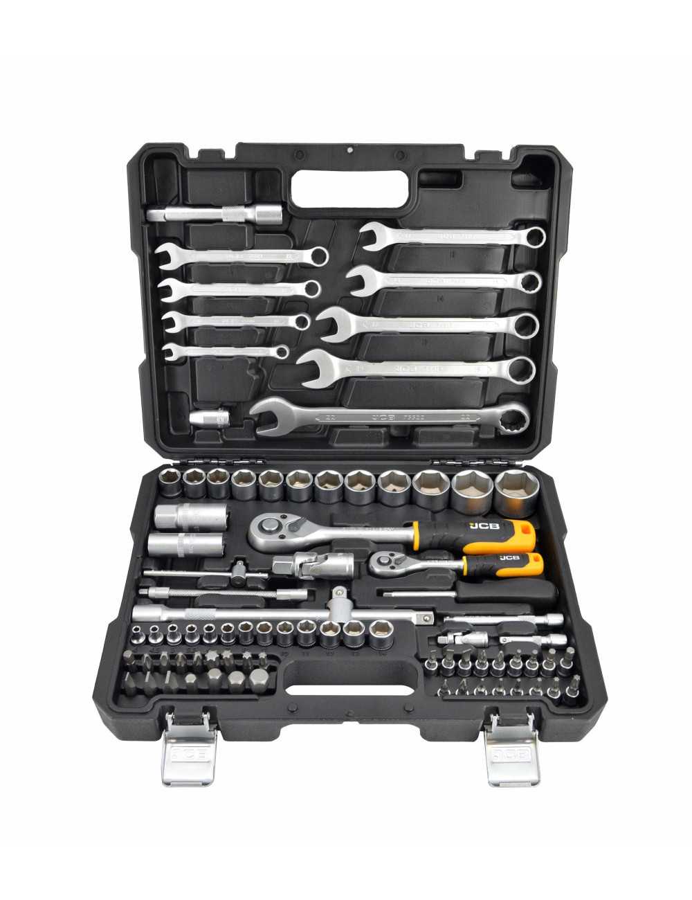 JCB ZESTAW KLUCZY  82el. 1 2" 1 4"