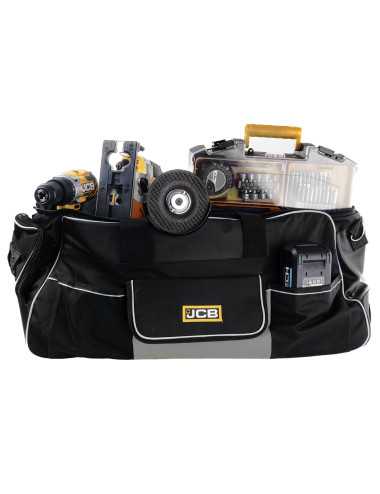 JCB TORBA NARZĘDZIOWA 26" WYSUWANA RĄCZKA KÓŁKA