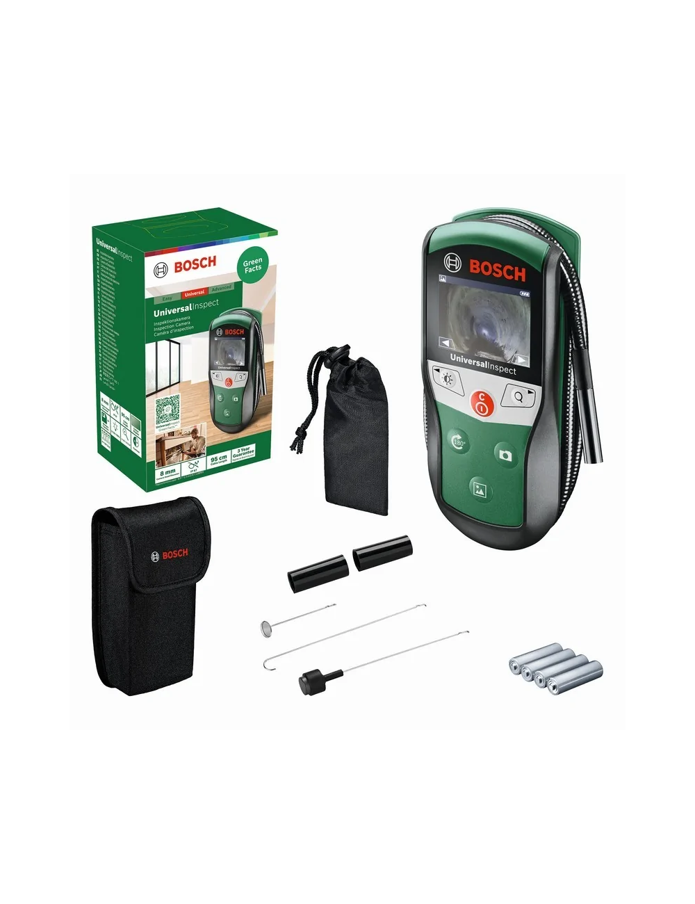 BOSCH KAMERA UNIVERSAL INSPECT UNI PRZEWÓD 95cm ŚR.8mm