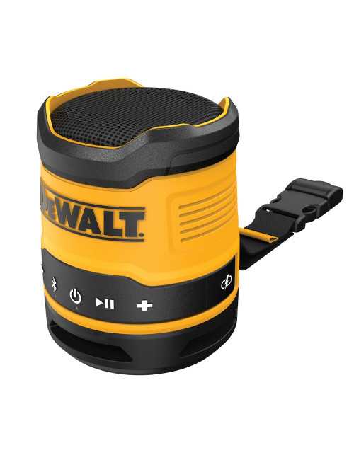 PRZENOŚNY GŁOŚNIK BUDOWLANY BLUETOOTH DEWALT DCR009