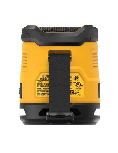 PRZENOŚNY GŁOŚNIK BUDOWLANY BLUETOOTH DEWALT DCR009