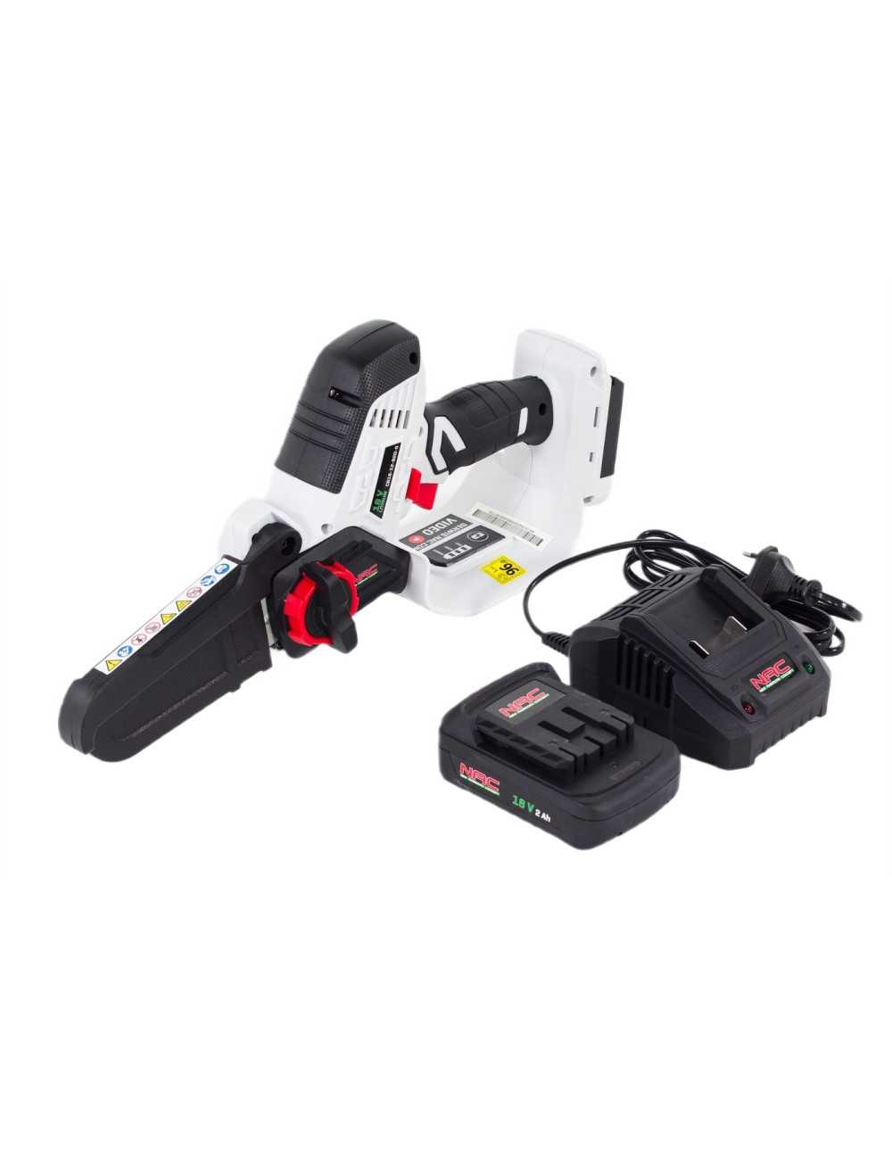 NAC PIŁA ŁAŃCUCHOWA AKUM. 18V 1x2,0Ah 12,7cm