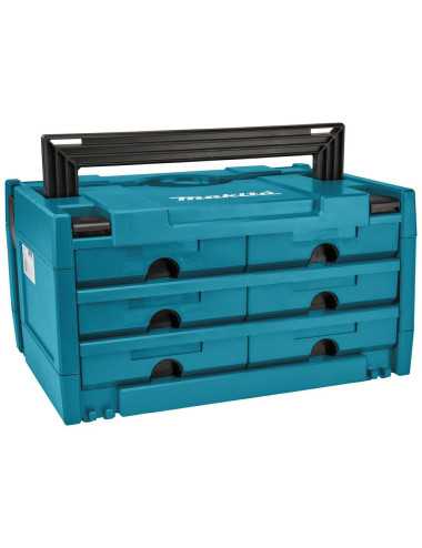 WALIZKA SYSTEMOWA Z 6 SZUFLADAMI MAKPAC MAKSTOR MAKITA P-84333