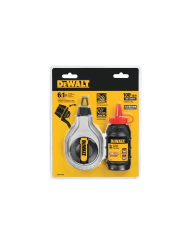 DEWALT SZNUR TRASERSKI 6-1 +KREDA CZERWONA