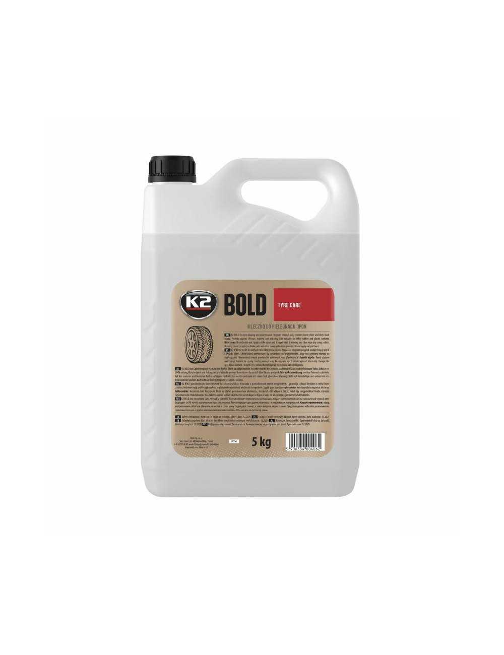 K2 ŚRODEK DO CZYSZCZENIA OPON BOLD  5l