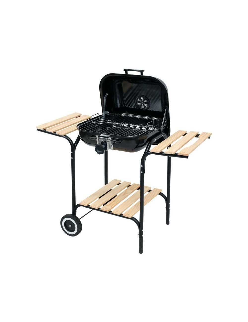 LUND GRILL WĘGLOWY Z REGULACJĄ RUSZTU 45x40cm