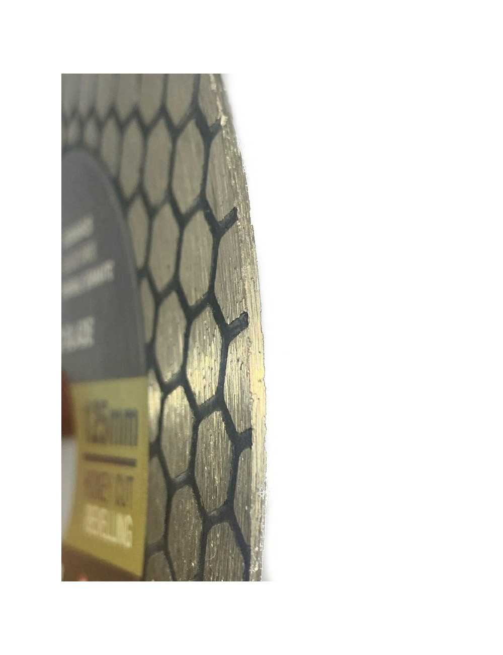 TARCZA DIAMENTOWA 125mm x 1,5mm x 22,2mm HONEY CUT  INDIAN PROFESSIONAL