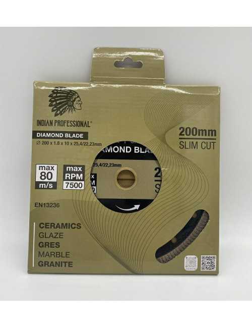 TARCZA DIAMENTOWA 200mm SLIM CUT  INDIAN PROFESSIONAL