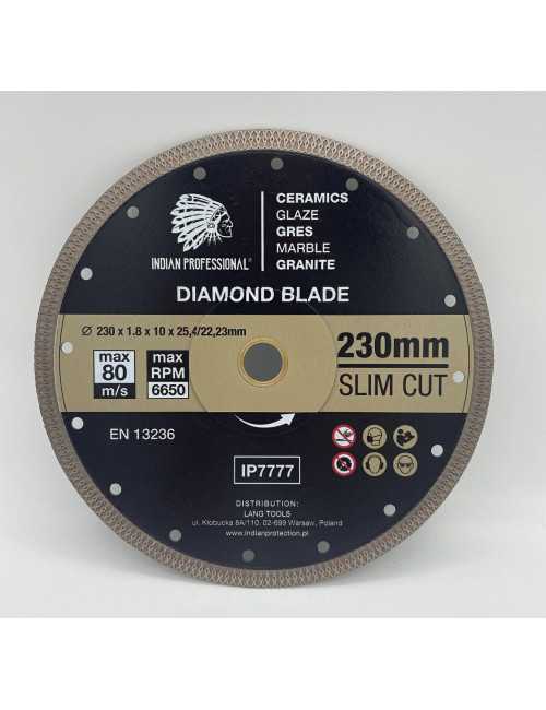 TARCZA DIAMENTOWA 230mm SLIM CUT  INDIAN PROFESSIONAL