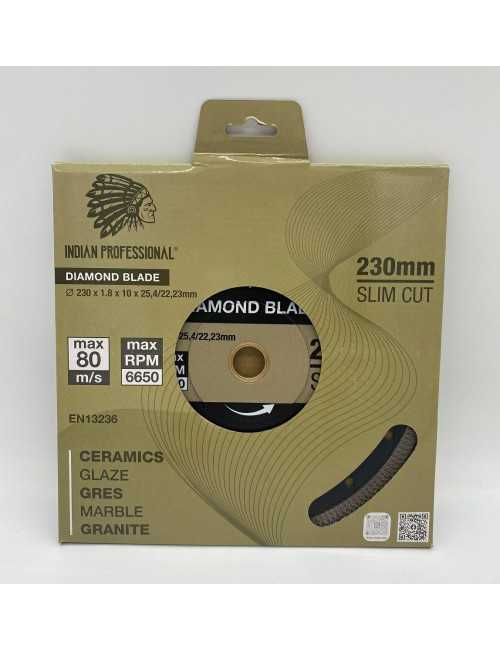 TARCZA DIAMENTOWA 230mm SLIM CUT  INDIAN PROFESSIONAL
