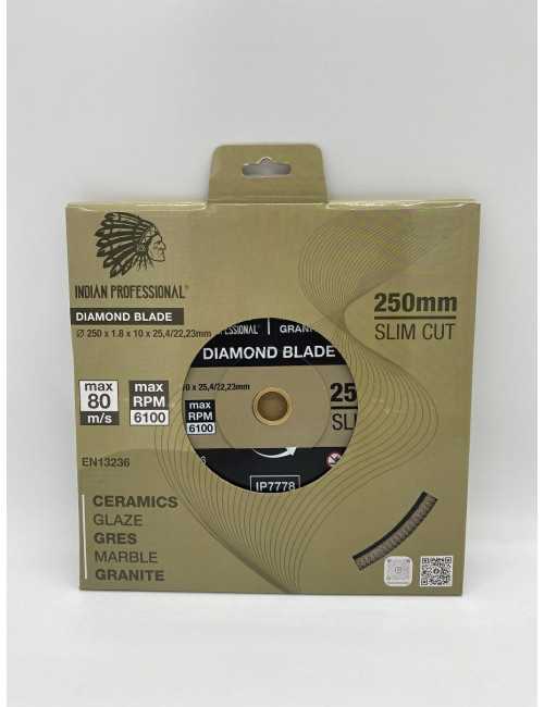TARCZA DIAMENTOWA 250mm SLIM CUT  INDIAN PROFESSIONAL