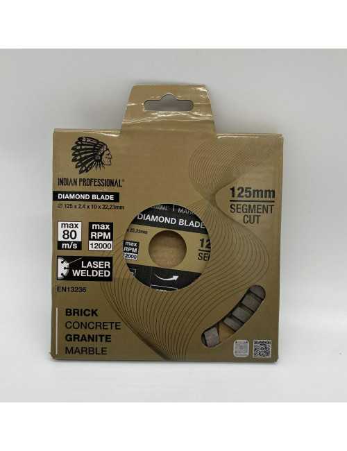 TARCZA DIAMENTOWA 125mm SEGMENT TURBO CUT  INDIAN PROFESSIONAL