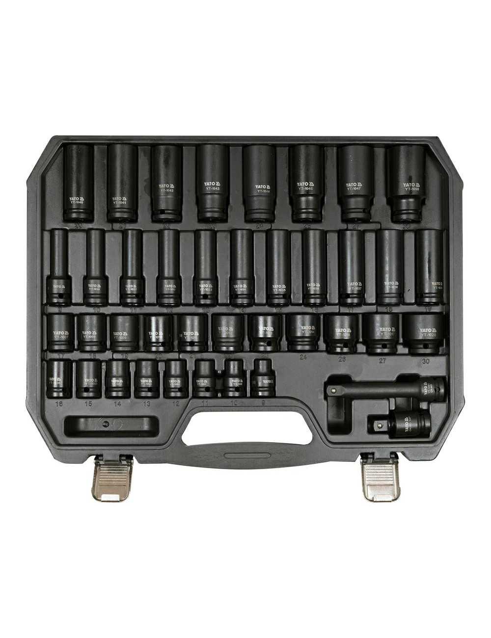 YATO NASADKI UDAROWE 40cz. 1 2"  8-30mm